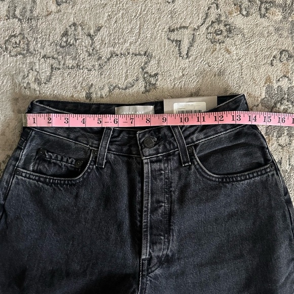 Everlane The Curvy 90's Cheeky Jeans Washed Black Sz 27 - Picture 6 of 7